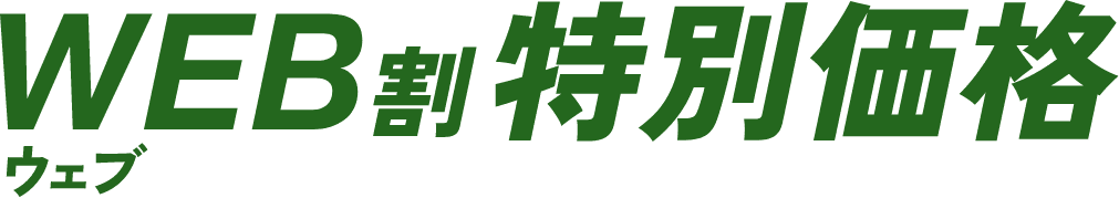 WEB割特別価格