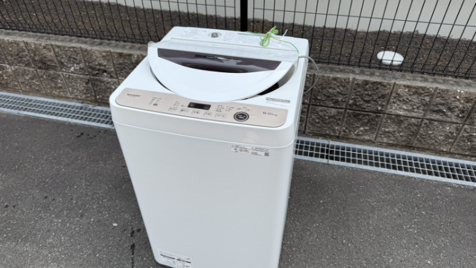 美馬市脇町H様邸 洗濯機買取前