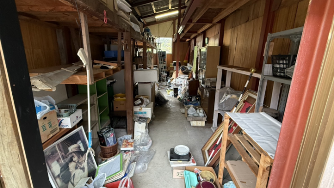 吉野川市鴨島T様邸 粗大ゴミ回収前