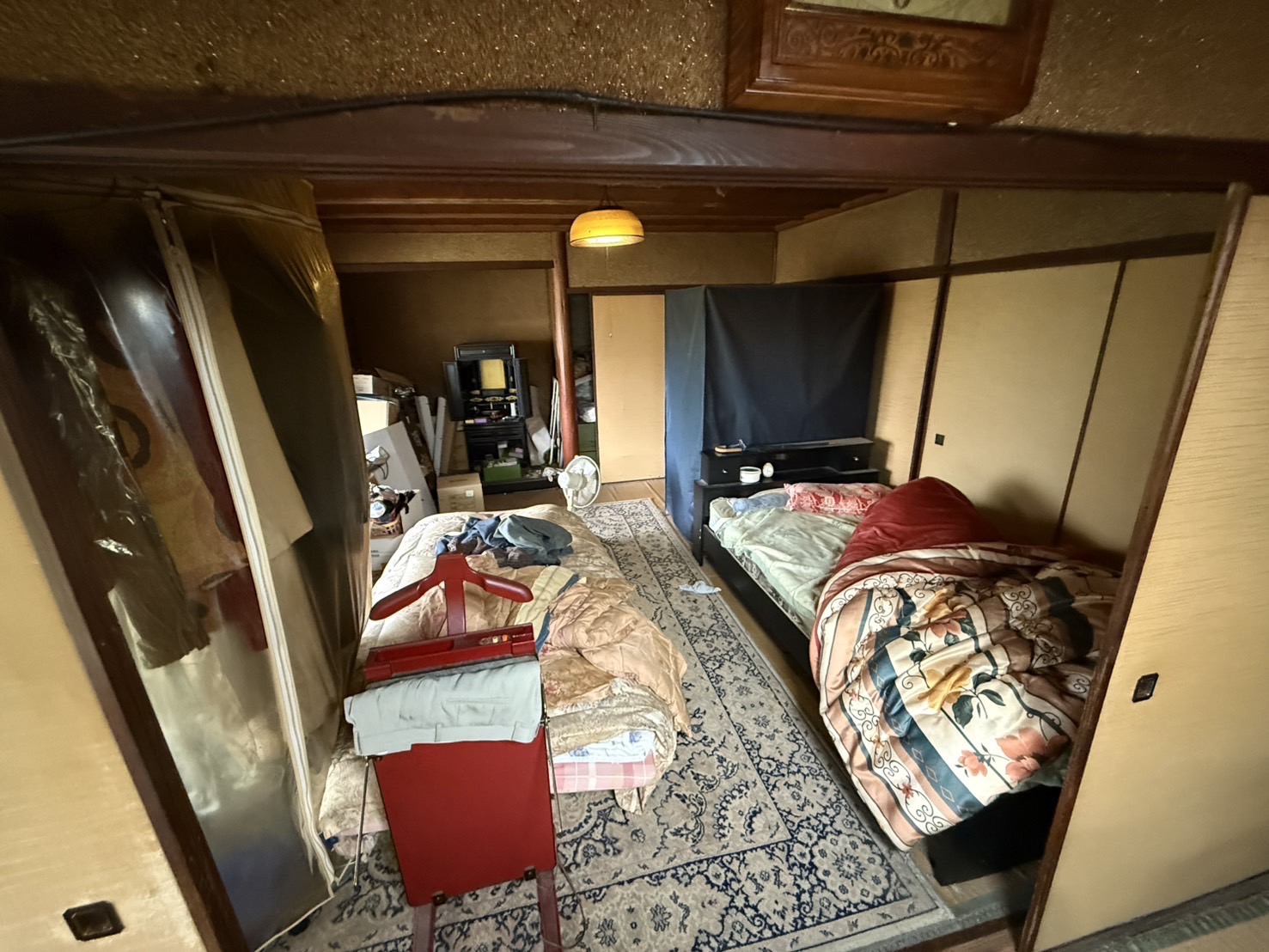 徳島県美馬市　O様邸の遺品整理作業レポート,回収前の写真