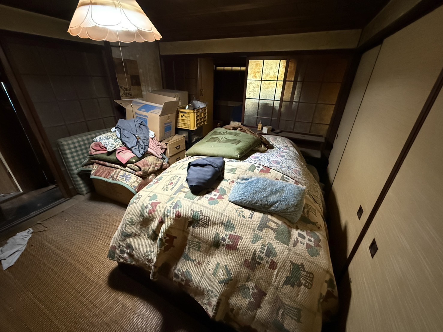 徳島県美馬市　O様邸の遺品整理作業レポート,回収前の写真