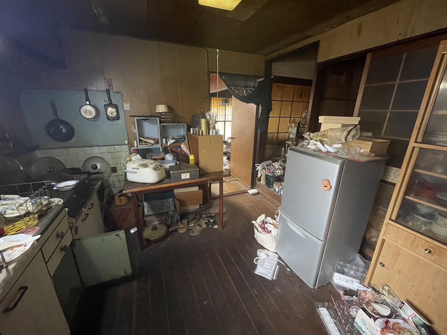徳島県美馬市　O様邸の遺品整理作業レポート,回収前の写真