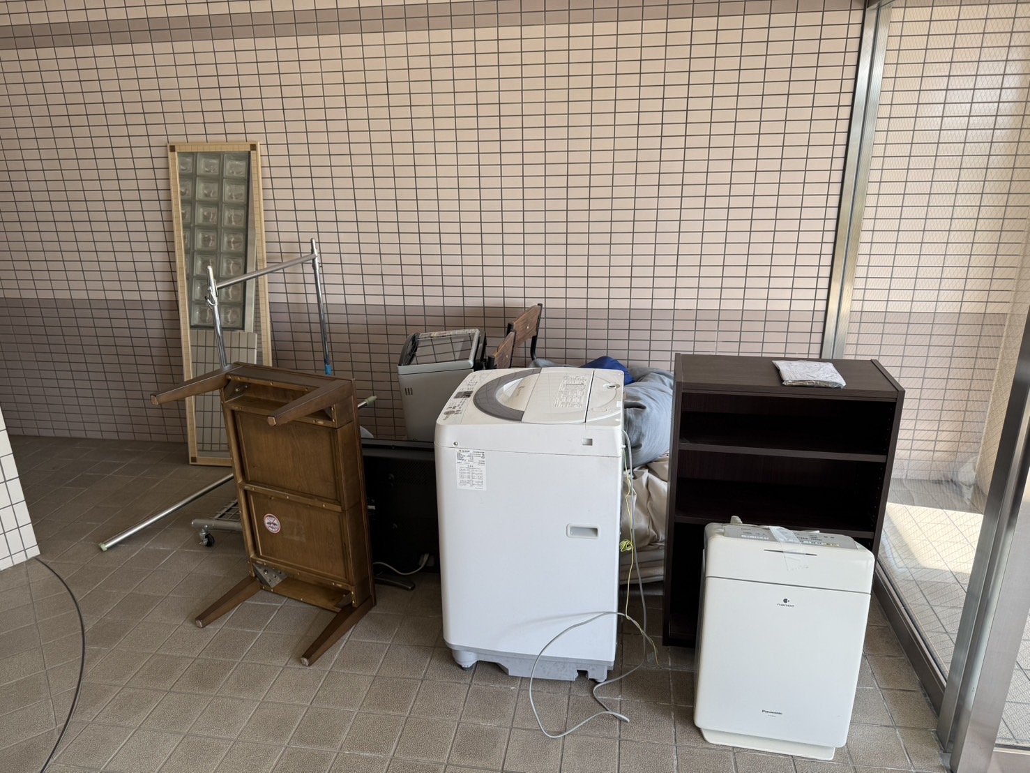 徳島県徳島市　A様邸の不用品回収作業レポート,回収前の写真